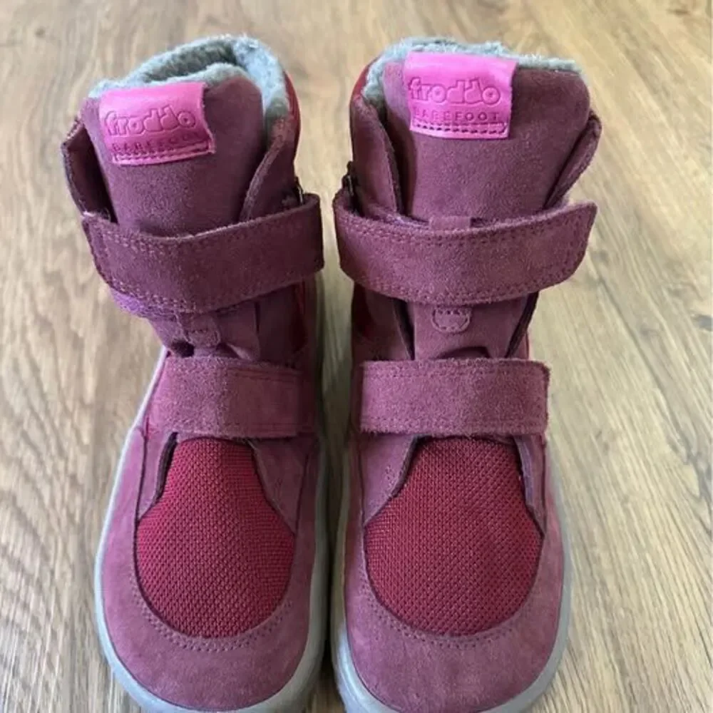 Froddo Barefoot Tex Winter Bordeaux+ 35/Big Kid 4